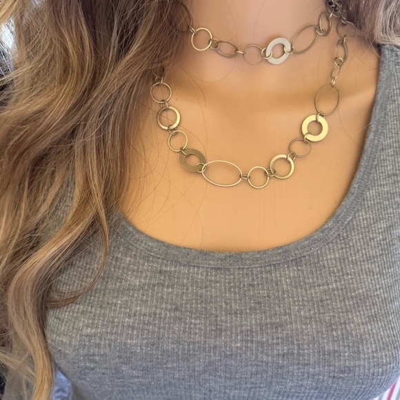 LIA SOPHIA • Gold Revel Layered Necklace - Picture 5 of 7